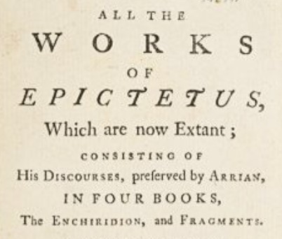 The Enchiridion, Or Manual, Of Epictetus by Elizabeth Carter (1758)